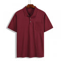 Men's Casual Simple Solid Color Plus Size T-Shirt